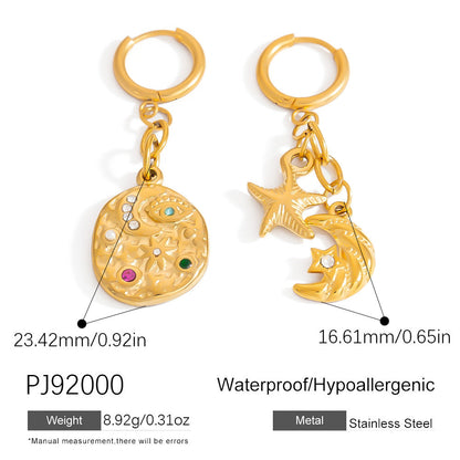 Stainless Steel Bikini Buckle Pendant for Beach Vacations