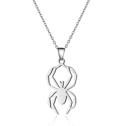 Halloween Pumpkin Ghost Pendant Necklace