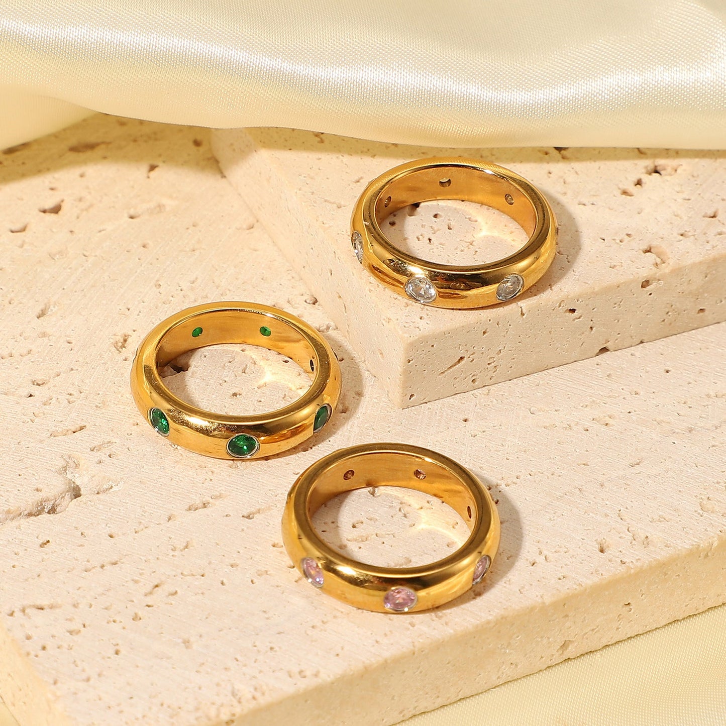 Vintage Diamond Simple Ring