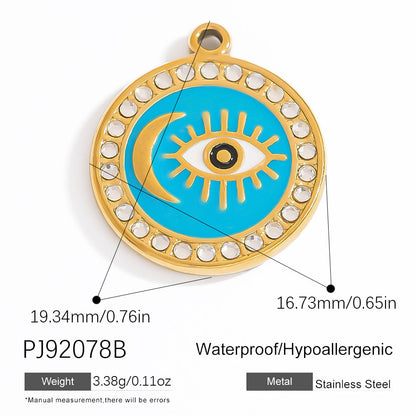 Bohemian Style Stainless Steel Beach Pendant Necklace