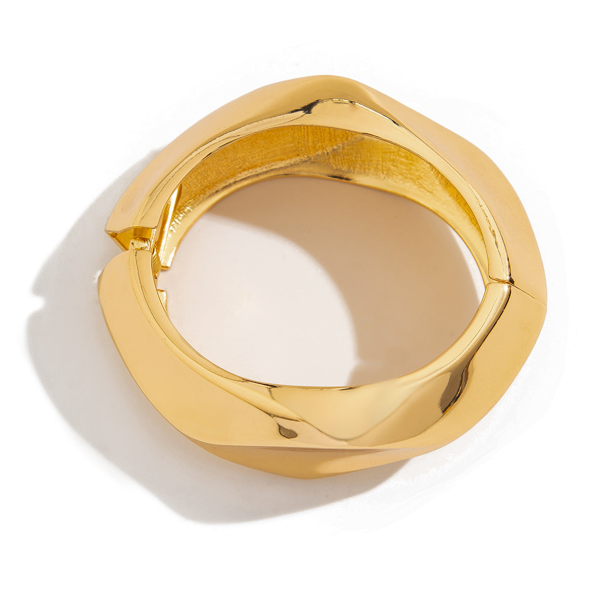 Trendy Irregular Alloy Bracelet Set