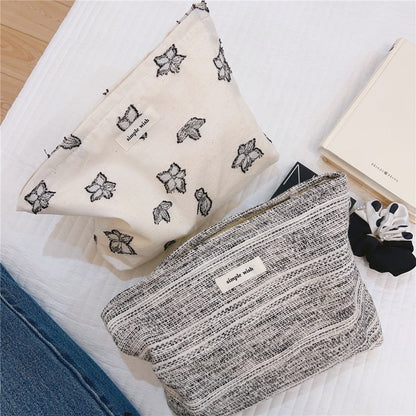 Simple Portable Large Capacity Makeup Bag