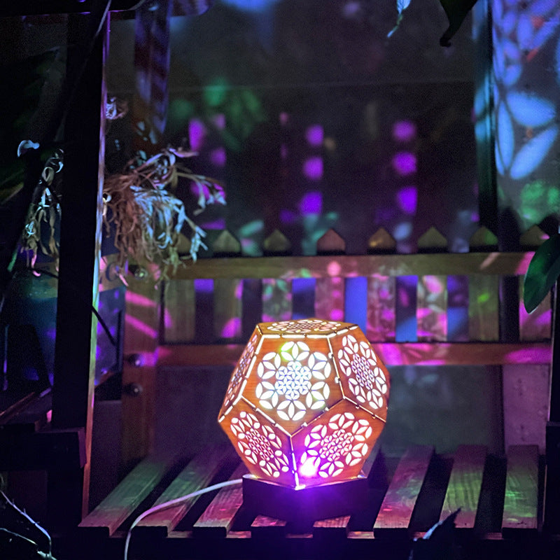 Bohemian Floor To Ceiling Mood Lights And Starry Sky Lights Led