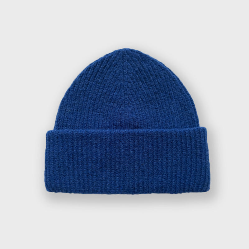 Classic Chic Alpaca Wool Blend Knitted Beanie for Women