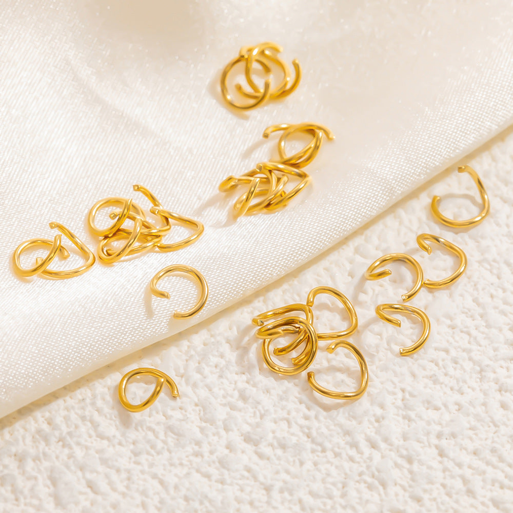 DIY Stainless Steel Open Jump Rings Jewelry Accessories
