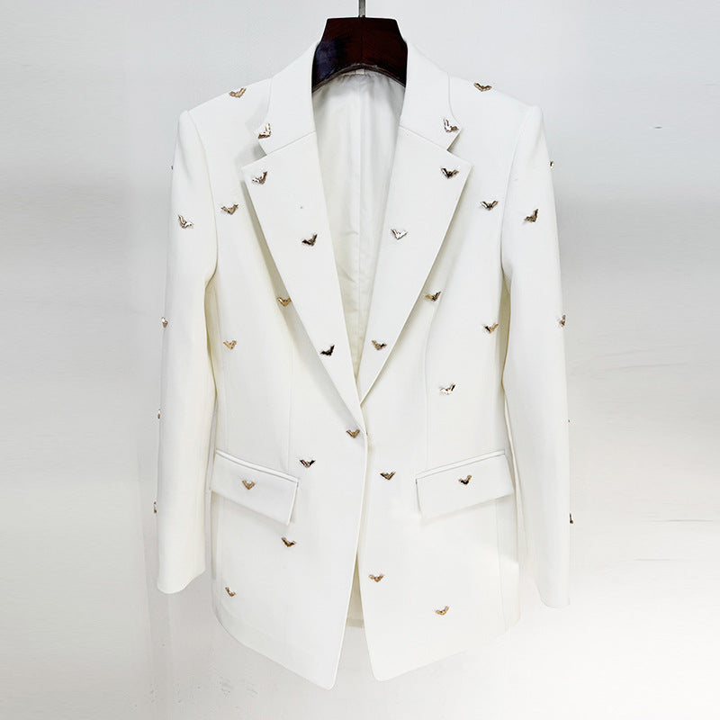 Batwing Beaded Blazer Jacket