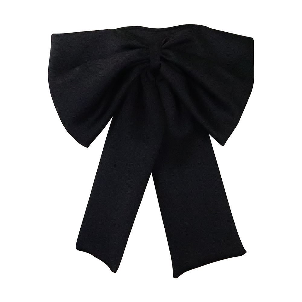 Women鈥檚 Sexy Bow Tie Crop Top Strapless Shirt