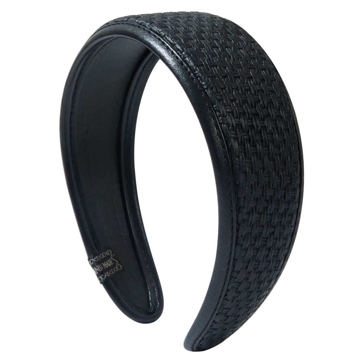 Woven PU Leather Headband Stylish Casual Hair Accessory