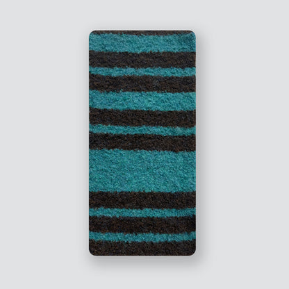 Striped Circle Pattern Knit Scarf Soft Cozy Winter Scarf