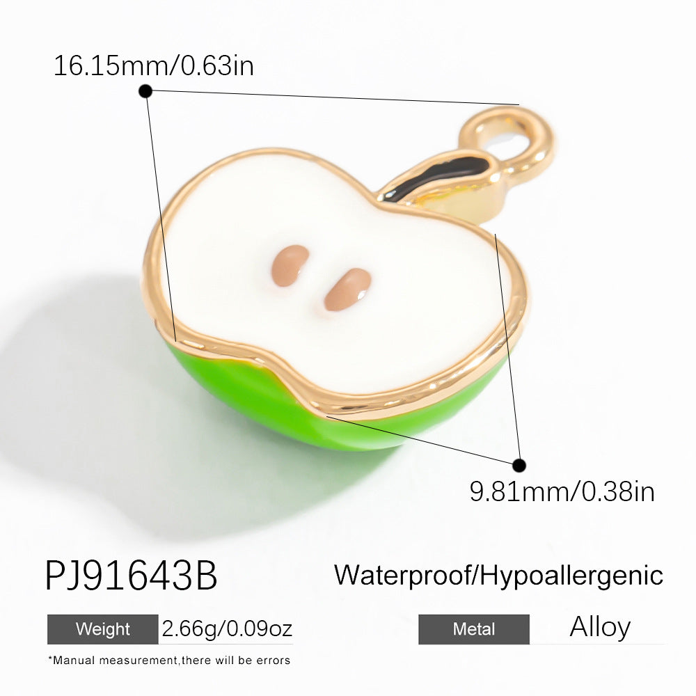 Mini Fruit Cartoon DIY Jewelry Accessories Handmade Necklace Bracelet