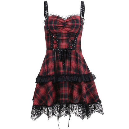 Summer Sexy Bodycon Mini Dress With Lace-Up Waist