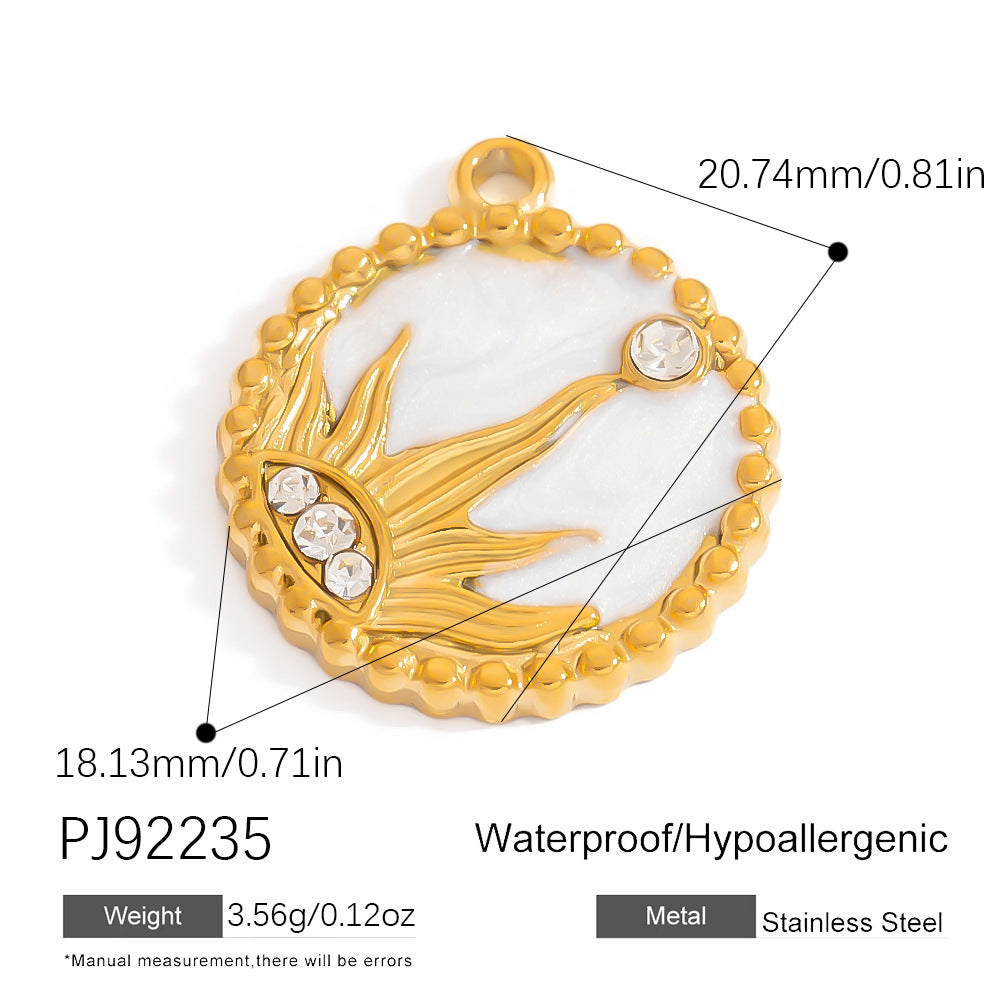 DIY Titanium Steel Jewelry Accessories Stainless Steel Necklace Bracelet Pendant