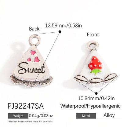 Stainless Steel DIY Jewelry Accessories Cute Charm Pendant