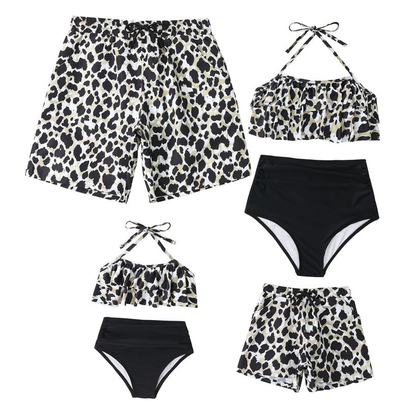 New Family Matching Tropical Swimwear Set
