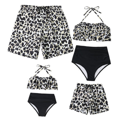 New Family Matching Tropical Swimwear Set