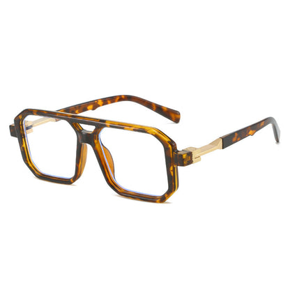 Square Sunglasses Retro Stylish Pilot Shades UV400 Protection