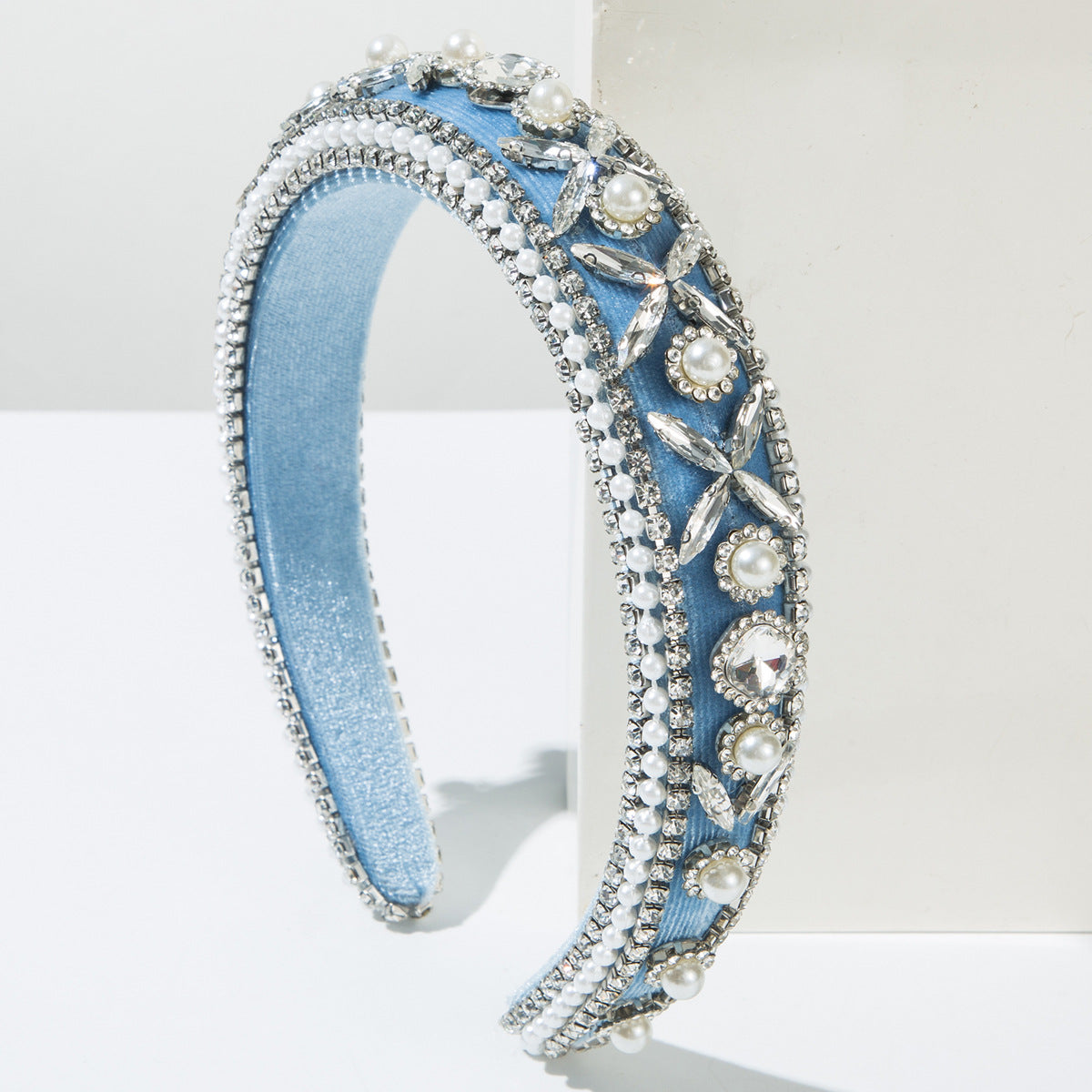 Baroque Vintage Wide Headband Elegant Hair Accessory