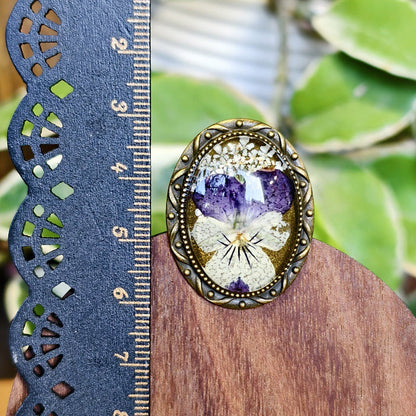 Flower-Inspired Handmade Vintage Floral Jewelry Set