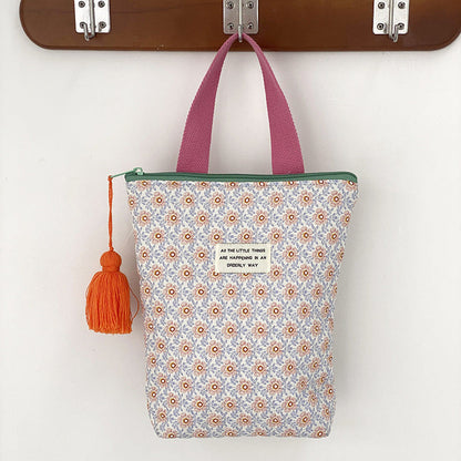 Multi-Functional Quilted File Bag Storage Pouch