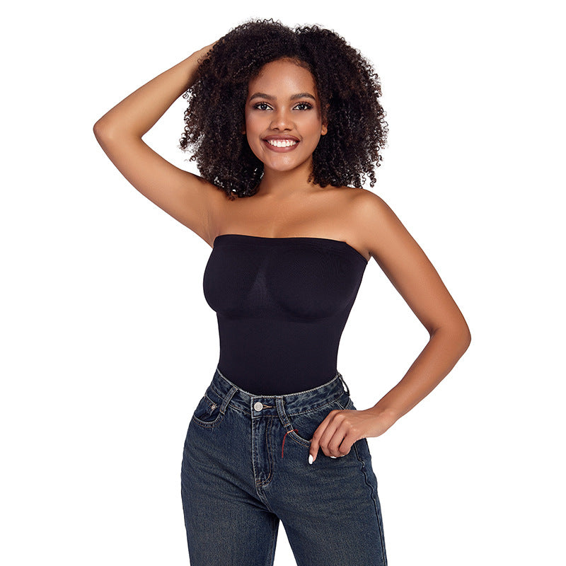 High-Waisted Shaping Bodysuit With Thong And Boyshort Options