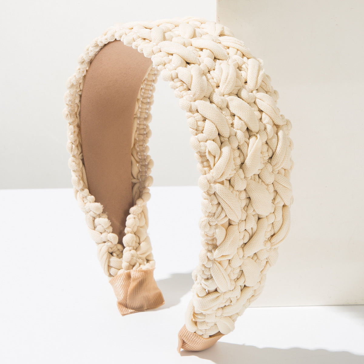 Fashionable Sweet Wide Brim Braided Headband High-End Hair Accessory