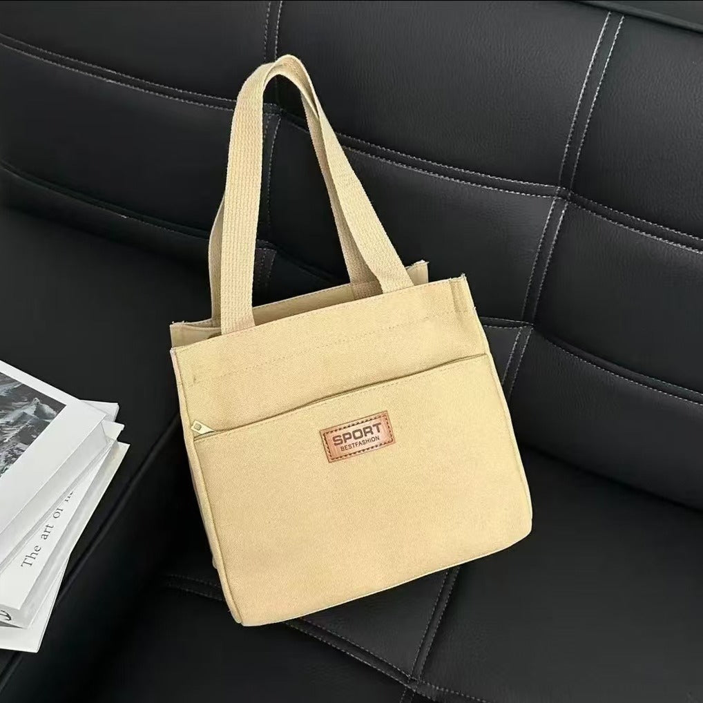 Minimalist Canvas Tote Bag Casual & Stylish