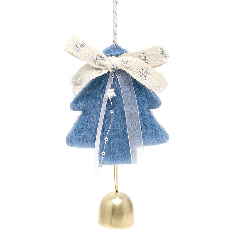 Christmas Tree Jingle Bell Bow Door Decoration