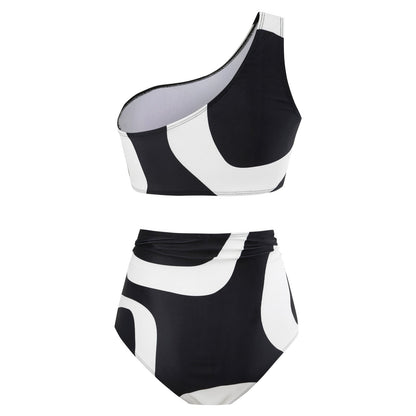 One Shoulder Swimwears String Covers