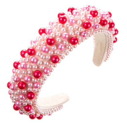 Baroque Pearl Headband Handmade Cute Hair Accessory