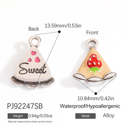 Stainless Steel DIY Jewelry Accessories Cute Charm Pendant
