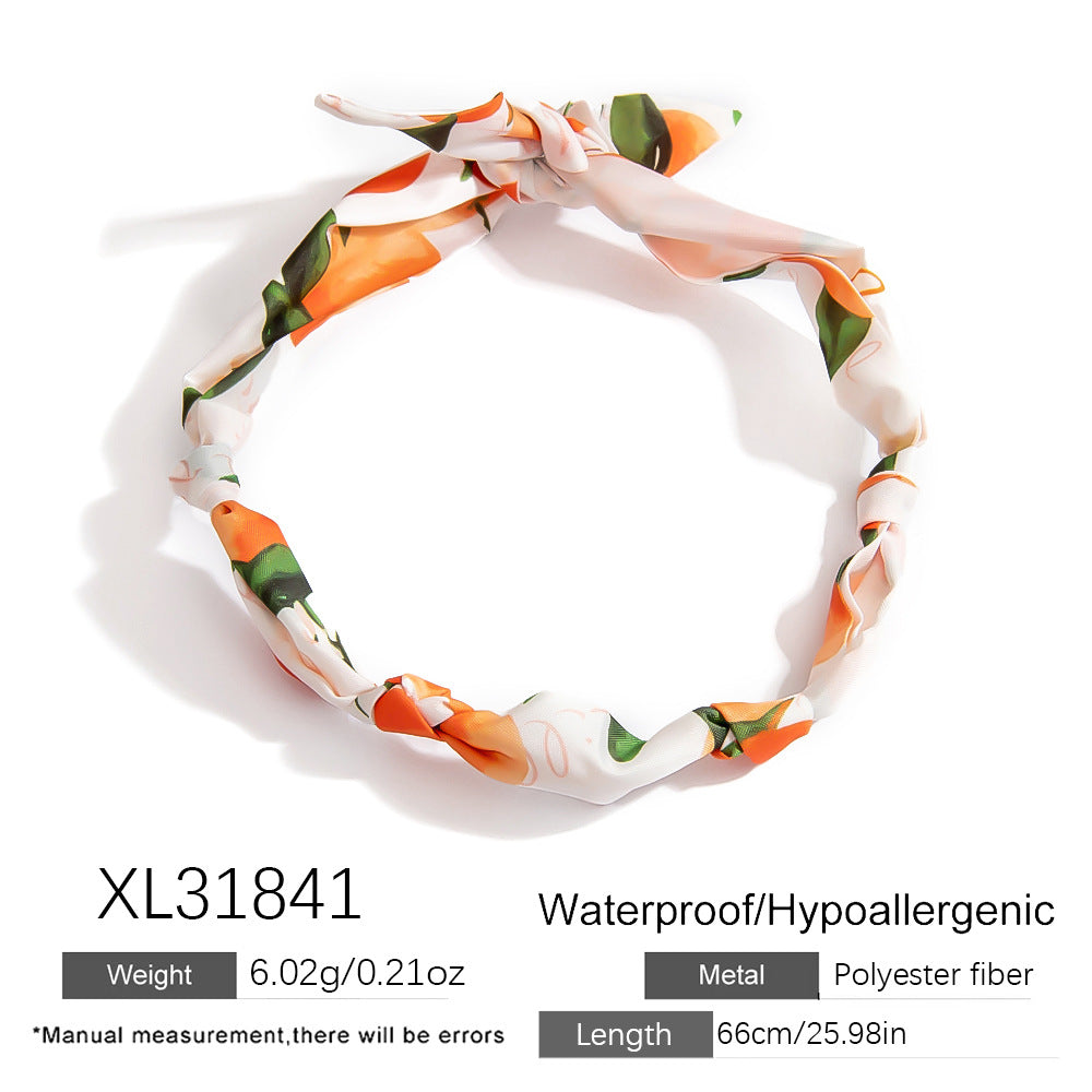 Stylish Floral Stainless Steel Necklace for Women