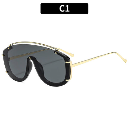 Trendy Oversized UV400 Sunglasses for Unisex Fashion