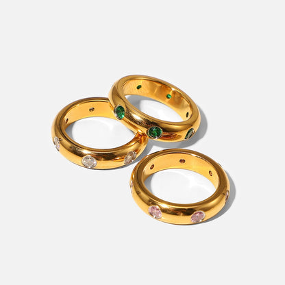 Vintage Diamond Simple Ring