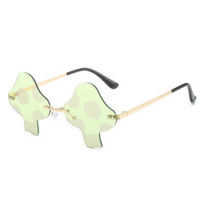 Trendy Mushroom Shaped Sunglasses | UV400 Protection | Fashion Statement