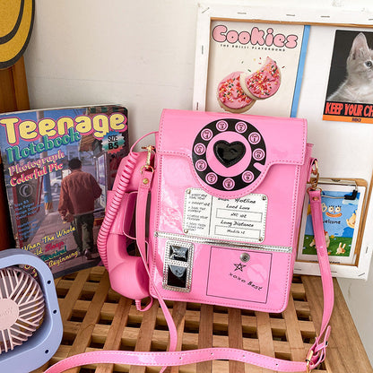 Creative Cartoon Crossbody Bag Simulated Phone Design