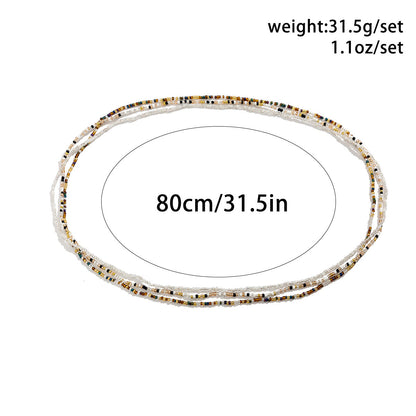 Bead Sexy Layered Waist Chain
