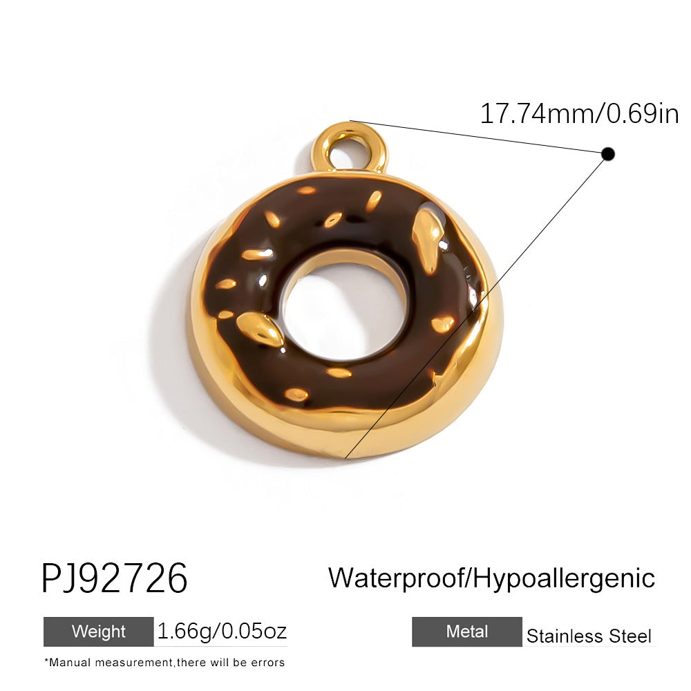 DIY 18K Gold Plated Stainless Steel Jewelry Accessories for Bracelets and Necklaces