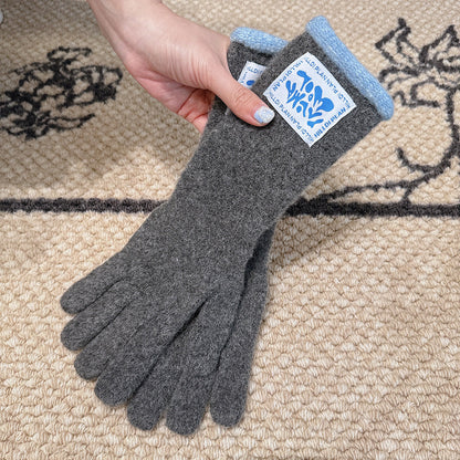Winter Thermal Soft Touchscreen Wool Long Gloves