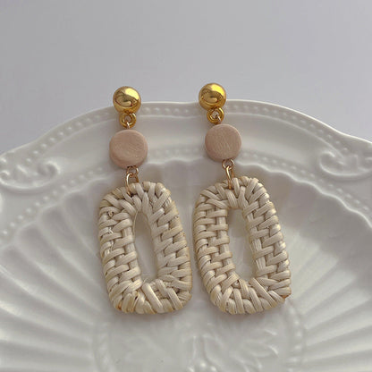 Vintage Geometrical Vacation Drop Earrings
