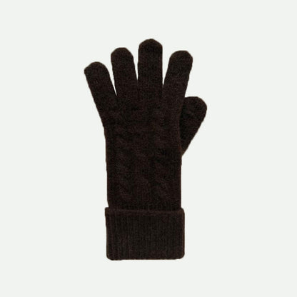 Chunky Knit Touchscreen Gloves Warm Winter Fashion