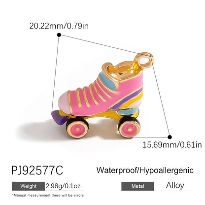 Colorful Airplane Pendant DIY Craft Accessories