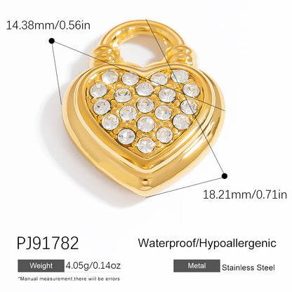 Butterfly Pendant Necklace Natural Stone Stainless Steel Jewelry