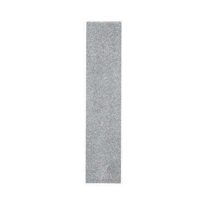 Simple Winter Solid Color Knit Scarf