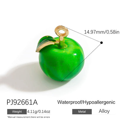 Alloy DIY Cartoon Car Pendant Droplet Decor