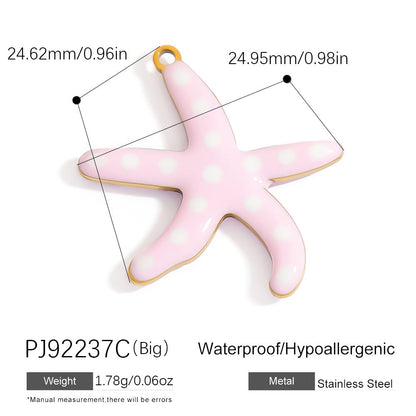 Stainless Steel DIY Jewelry Accessories Cute Charm Pendant