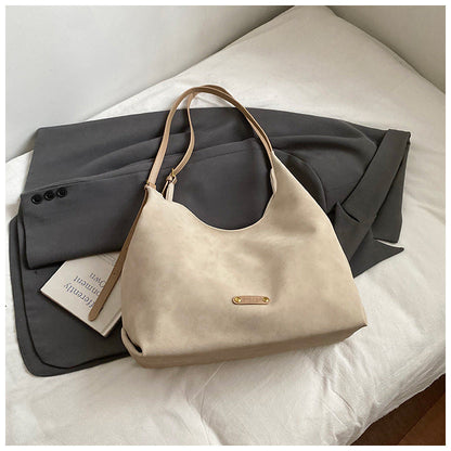 Fashionable Large Tote Bag For Women - Casual PU Shoulder Bag