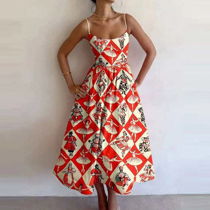 Elegant Floral Maxi Dress for Women