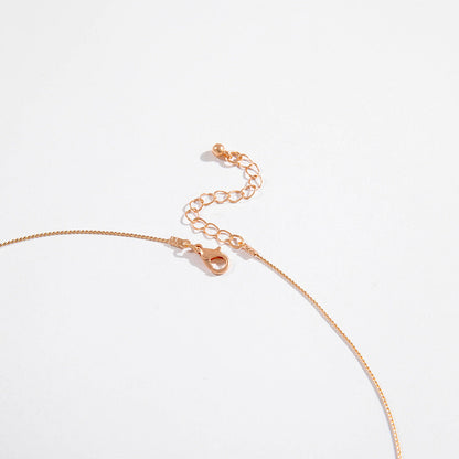 Ginkgo Leaf Tassel Necklace Retro Choker Jewelry