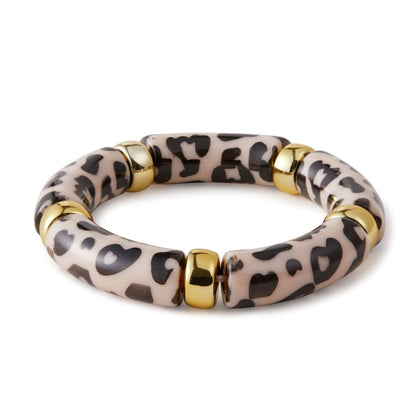 Metal Splicing Print Irregular Bracelets
