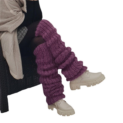 Mohair Long Pile Pile Socks Women Fashion Casual Knit Socks